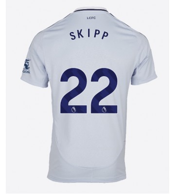 Leicester City Oliver Skipp #22 Tercera Equipación 2024-25 Manga Corta